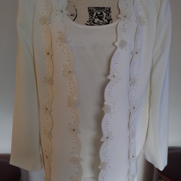 3 piece white suit - Picture 2 of 3